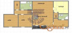 Trosoban stan u izgradnji na Salajci